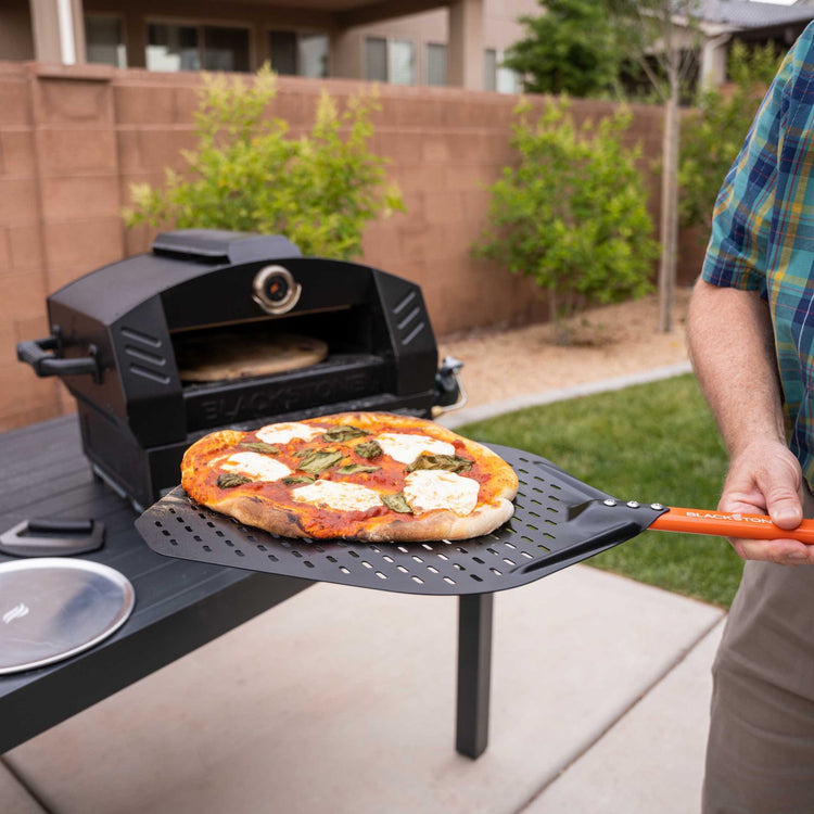 Perforated Aluminum Pizza Peel - Blackstone Products