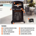 Pizza Oven with Mobile Cart - Blackstone Products