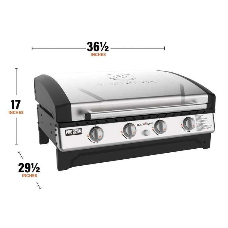 Pro Series 36" Omnivore Drop - in Griddle with Hood - | Blackstone Products