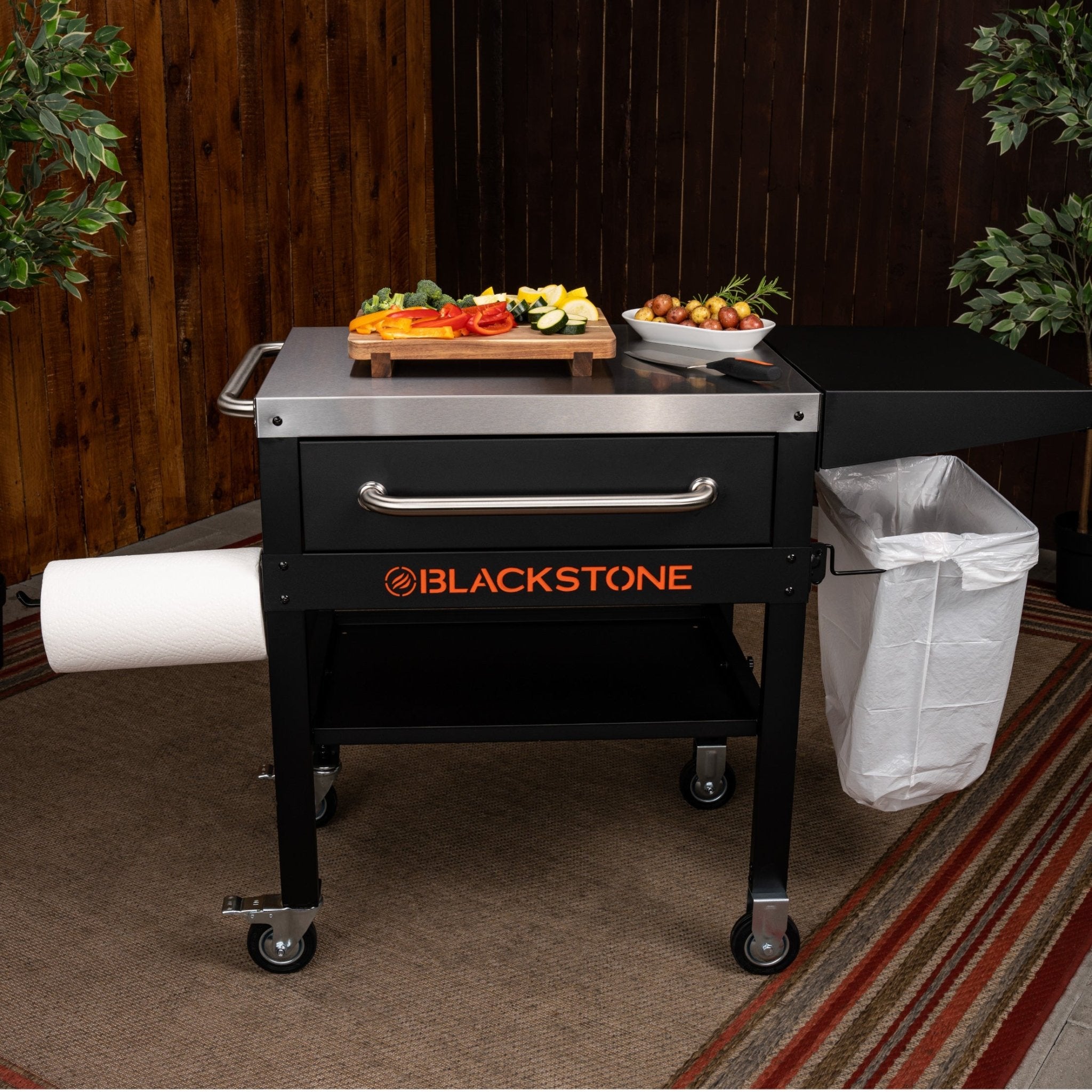 Serve & Store Prep Cart - Blackstone Products