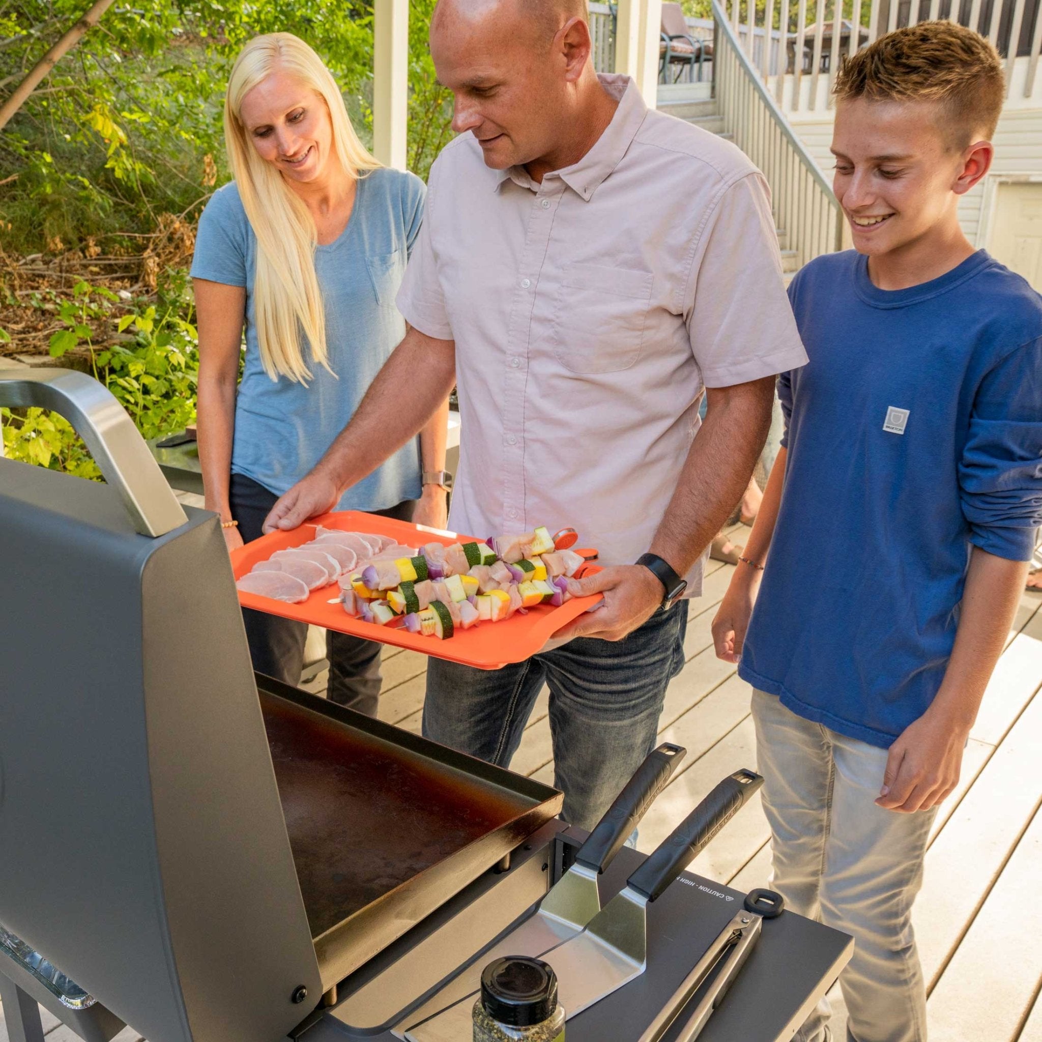 Serving Tray - Orange (2pack) - Blackstone Products