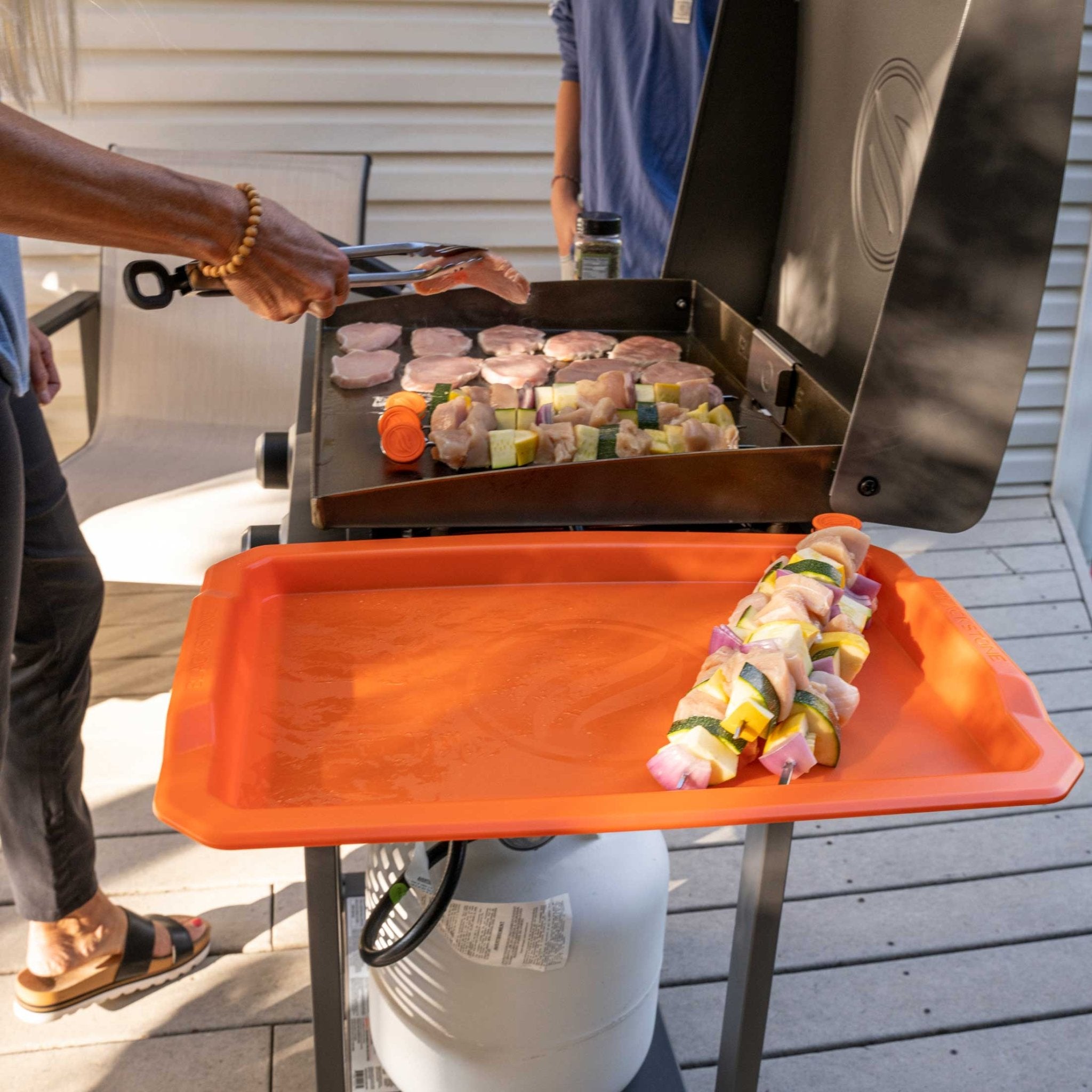 Serving Tray - Orange (2pack) - Blackstone Products