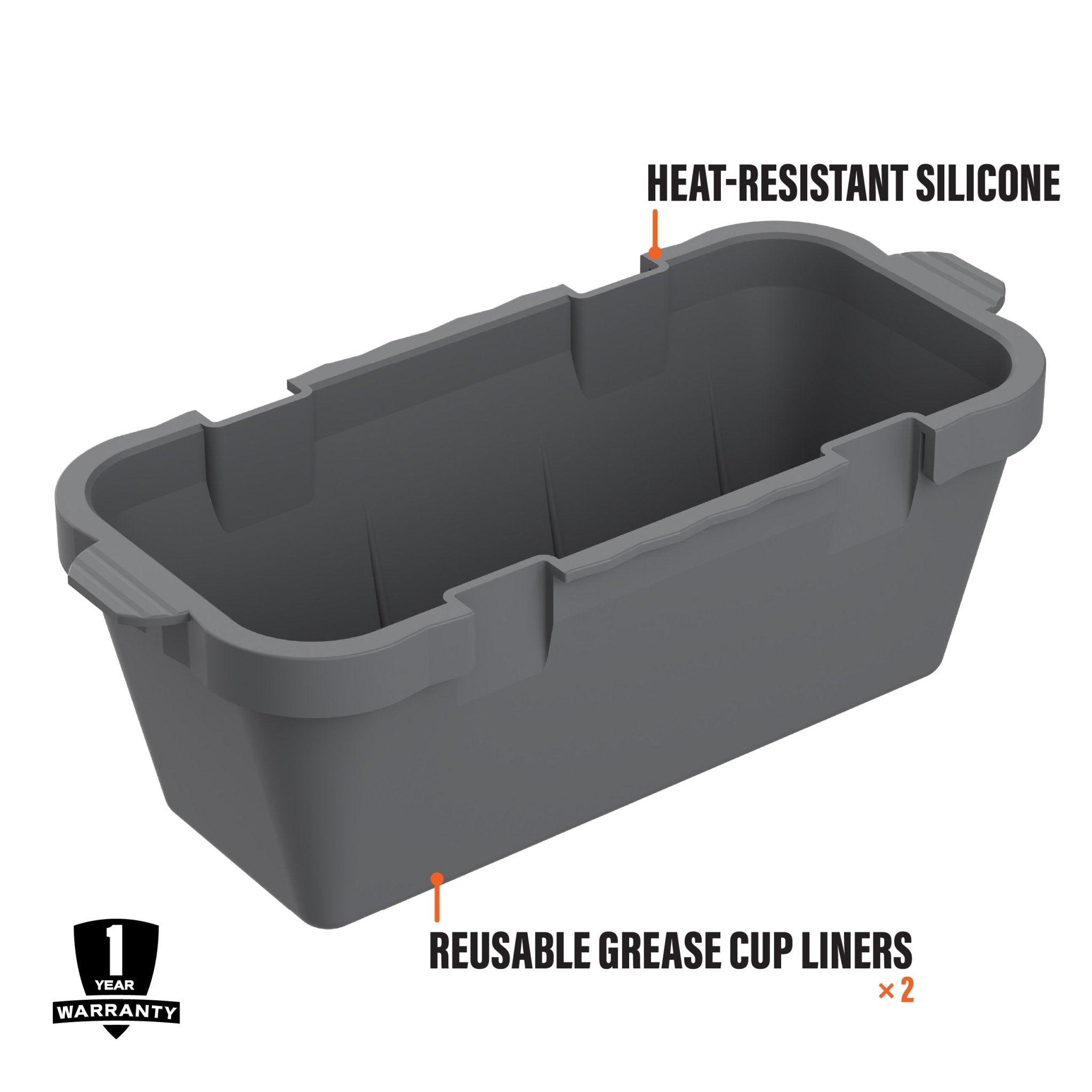 Silicone Rear Grease Cup Liners - Must - Have Griddle Accessories | Blackstone Products