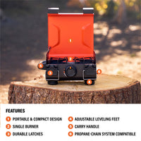 Single Burner Camping Stove - Blackstone Products