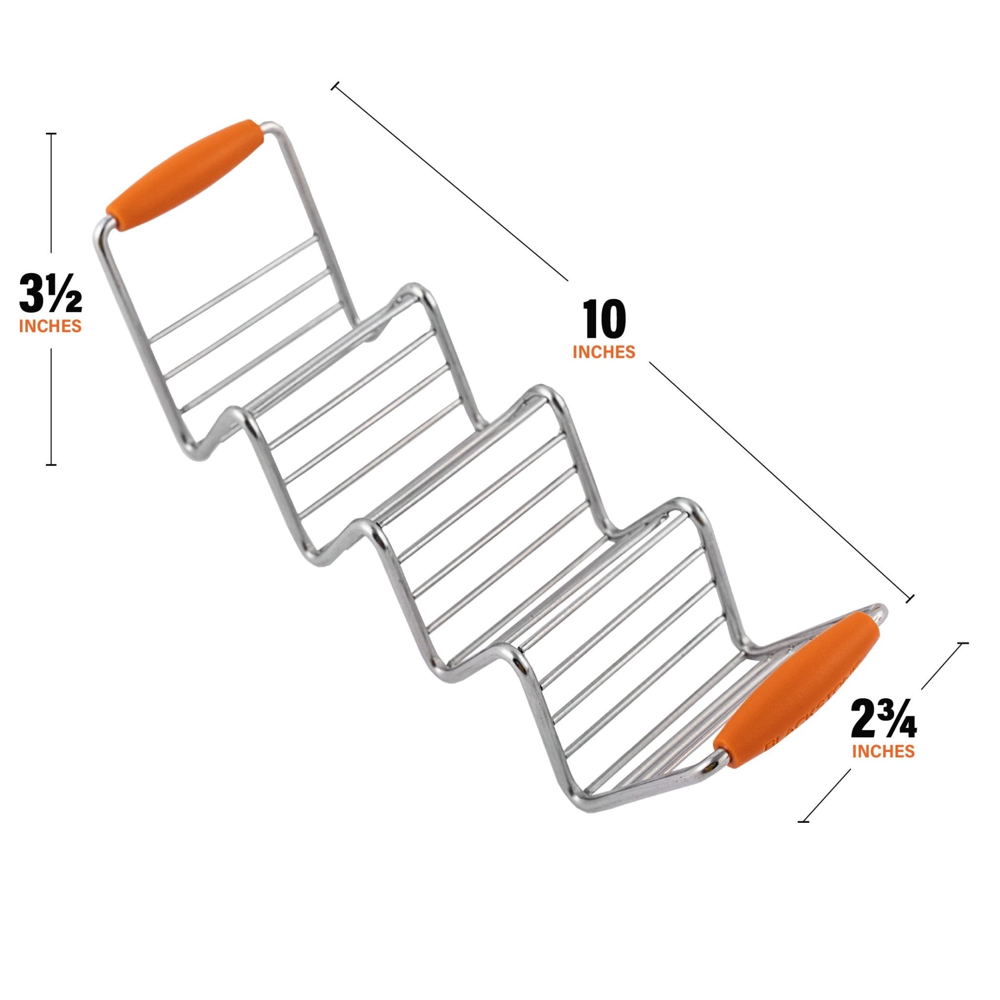 Small taco tray with silicone handles (qty 2). - Must - Have Griddle Accessories | Blackstone Products