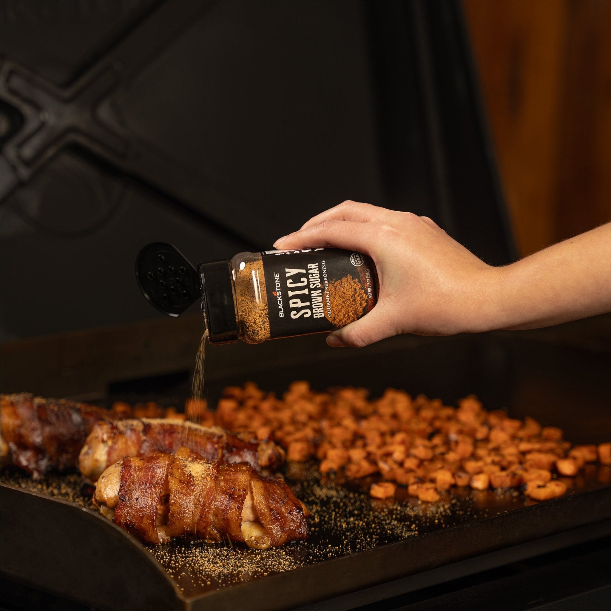 Spicy Brown Sugar Seasoning - Sauces & Seasonings | Blackstone Products