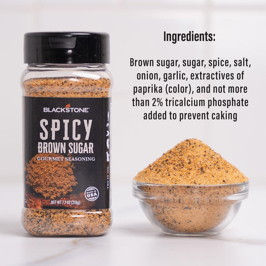 Spicy Brown Sugar Seasoning - Sauces & Seasonings | Blackstone Products