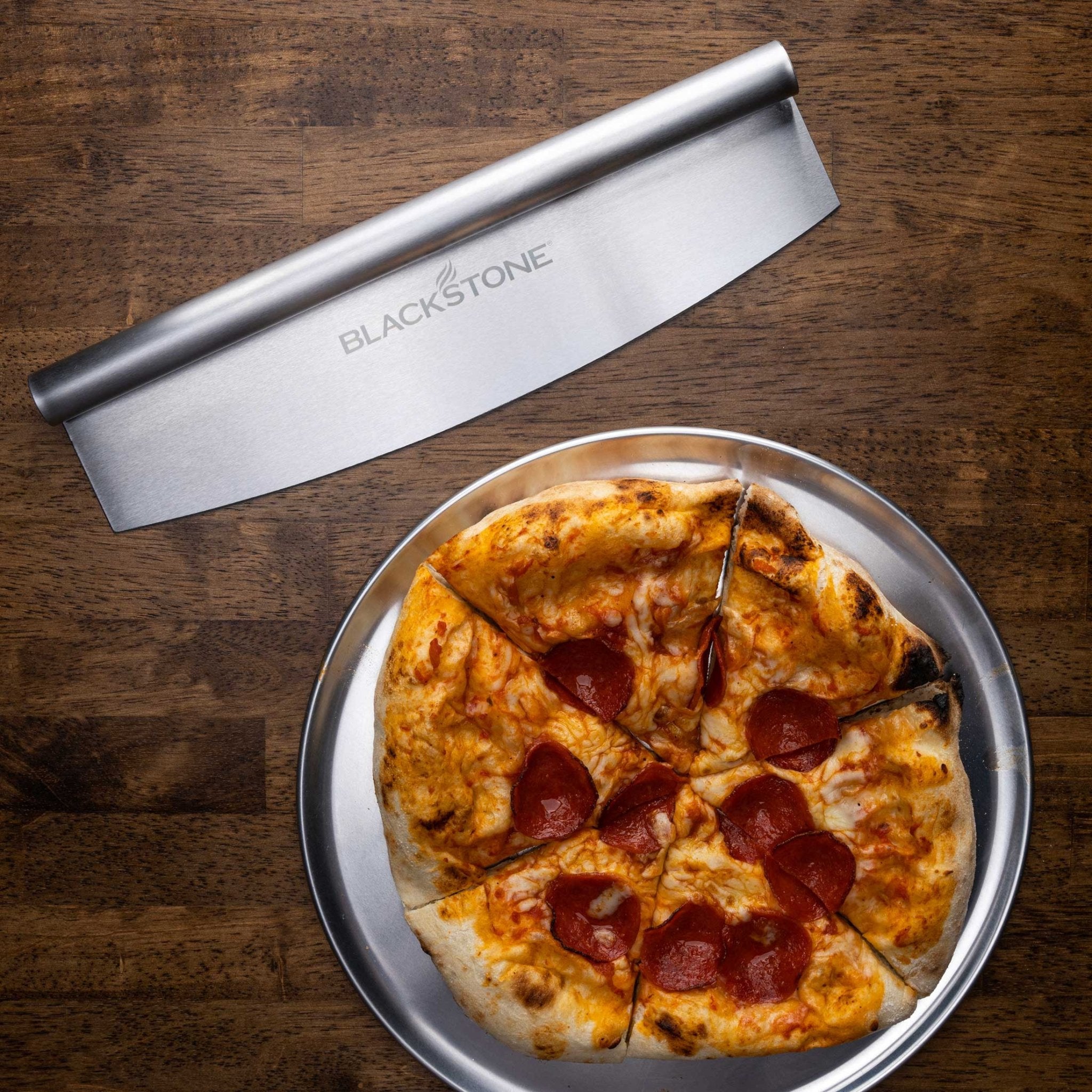 Stainless Steel Pizza Rocker - Blackstone Products