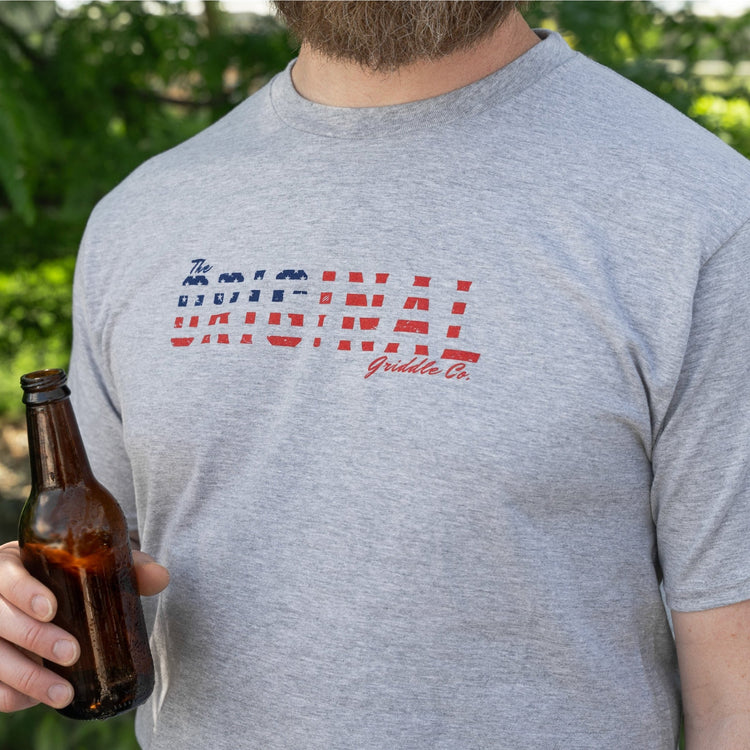 Stars, Stripes, & Steaks T-Shirt - Apparel & Gifts | Blackstone Products