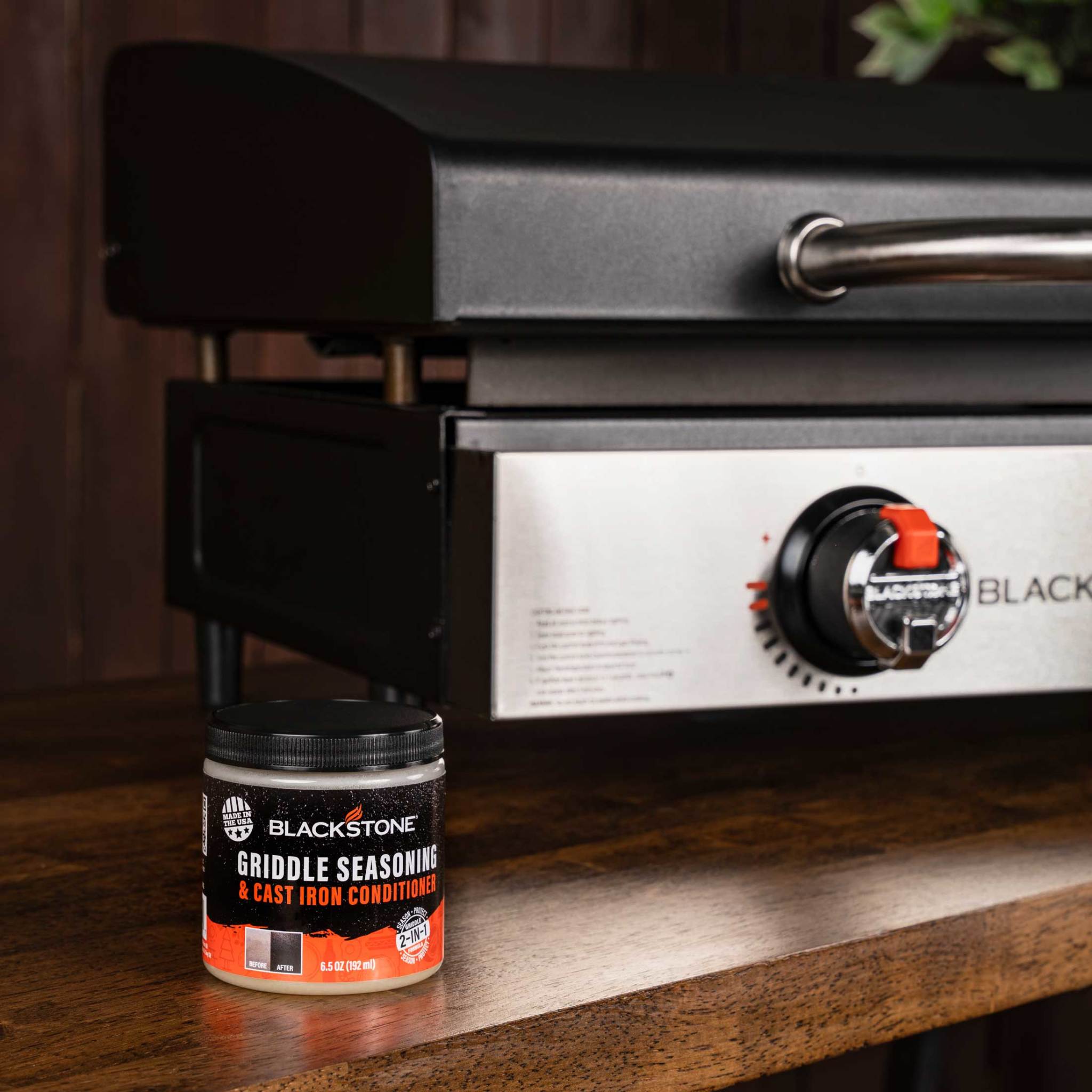 Blackstone 4114 2-Pack Griddle Seasoning & Cast Iron Conditioner - 6.5oz Each