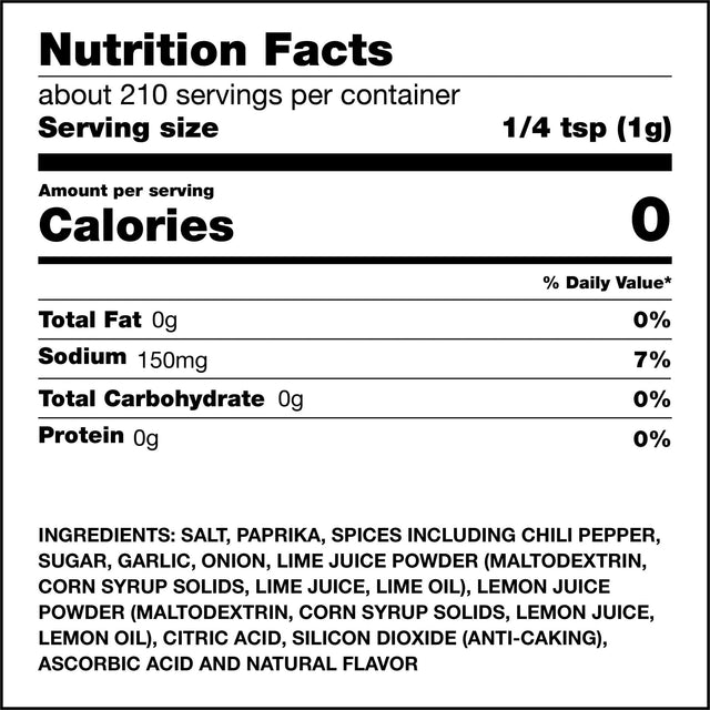 Tequila Lime Seasoning - Sauces & Seasonings | Blackstone Products