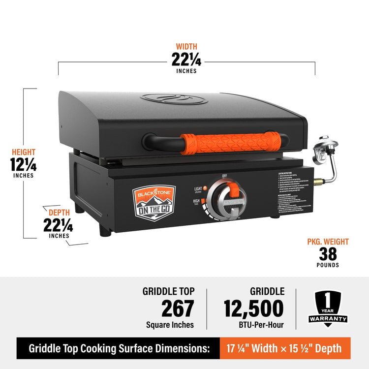17" Griddle W/Carry Bag - Blackstone Products
