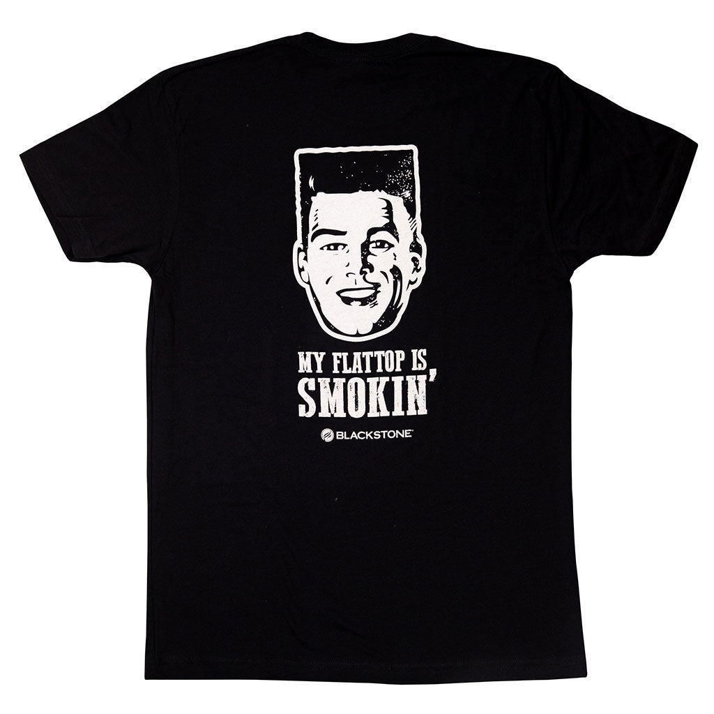 3035 Shirt - Flattop Frank Seal of Approval, My Flattop is Smokin - Blackstone Products