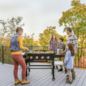With four independently controlled heat zones, you'll cook mains and sides simultaneously at different temperatures. 