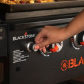 The electric push-button ignition ensures easy starts every time. 