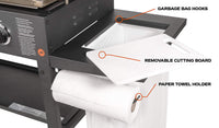 36" W/Cutting Board & Shelf - Blackstone Products