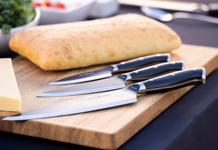 3pc Japanese Steel Knife Set - Blackstone Products