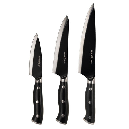 3pc Japanese Steel Knife Set - Blackstone Products