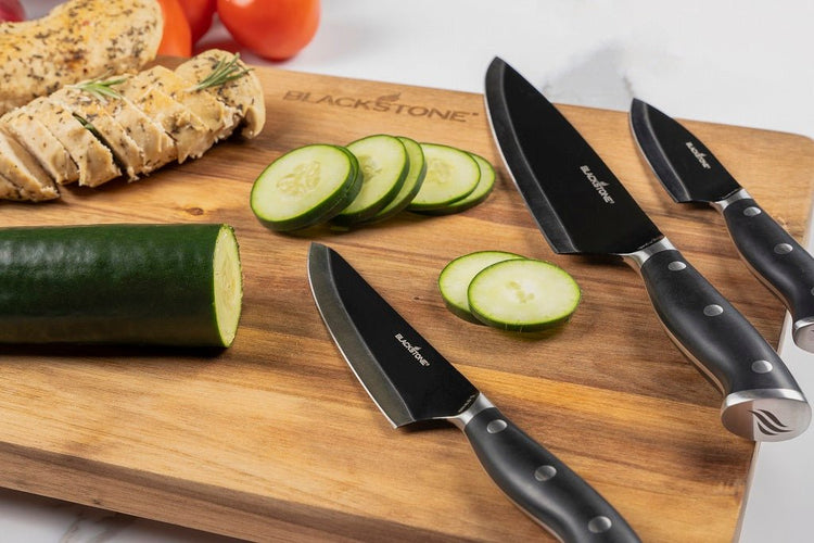 3pc Japanese Steel Knife Set - Blackstone Products