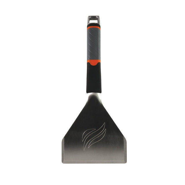 Pro Series Scraper featuring ergonomic handle with bottle opener. 