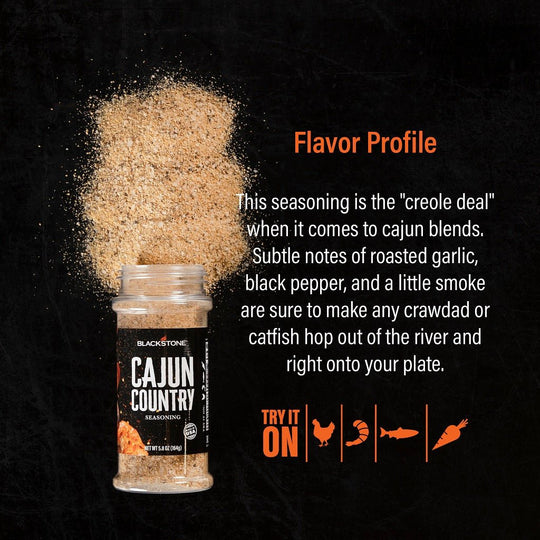 Cajun Country Seasoning - Blackstone Products