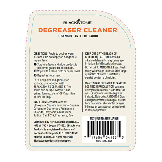 Degreaser Cleaner Spray - Blackstone Products
