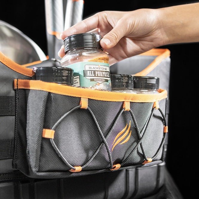 Expert Grill Bucket Caddy Organizer with Pockets for Grilling