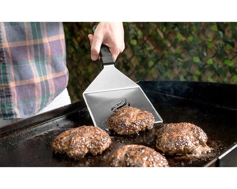 Hamburger Spatula with Plastic Handle - Blackstone Products
