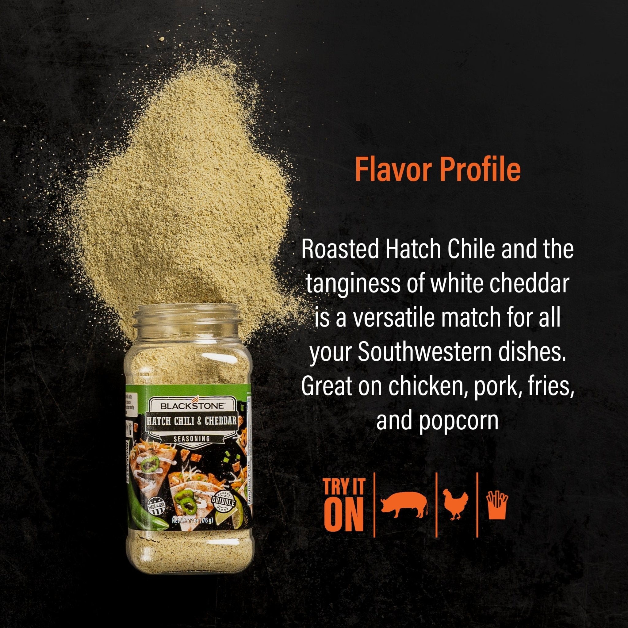 Hatch Chili & Cheddar - Blackstone Products