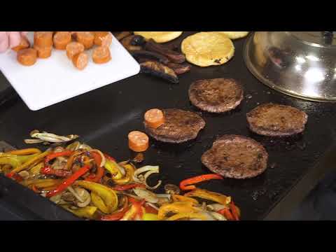Original 36in Griddle Cooking Station W/Cutting Board