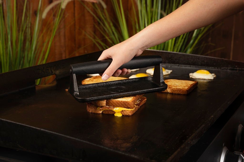 Small Cast Iron Griddle Press - Blackstone Products