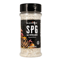 Blackstone SPG Seasoning (Salt, Pepper, Garlic). 