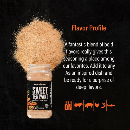 Sweet Teriyaki Seasoning - Blackstone Products
