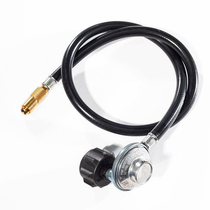 Tabletop Propane Tank Adapter Hose with Regulator 3-Foot - Blackstone Products
